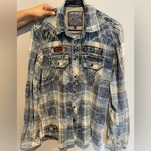 Affliction Customs Flannel